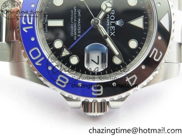 1218 GMT-Master II 116710 BLNR Black Blue Ceramic 904L Steel V9F 1:1 Best Edition SA3186 CHS WaterResistant 3069